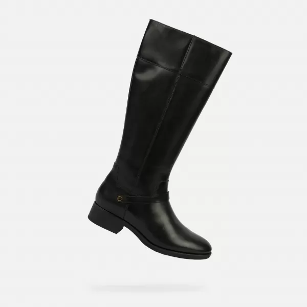  Cizme de dama GEOX FELICITY G009619 NEGRU 