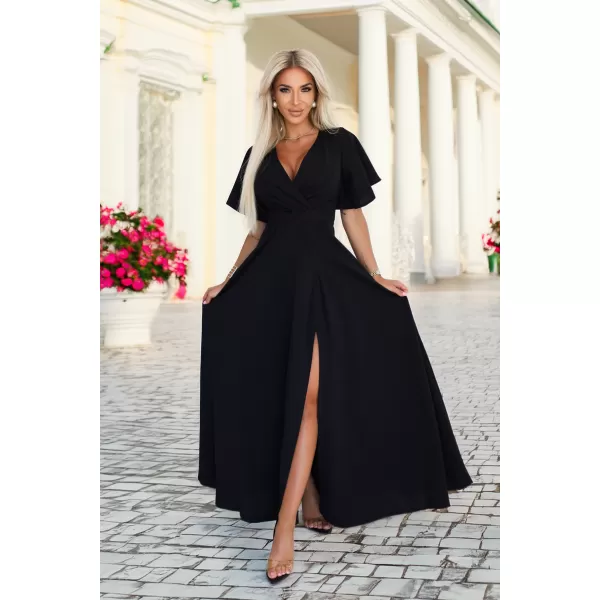  Rochie NUMOCO JENNIFER 581-7 NEGRU 