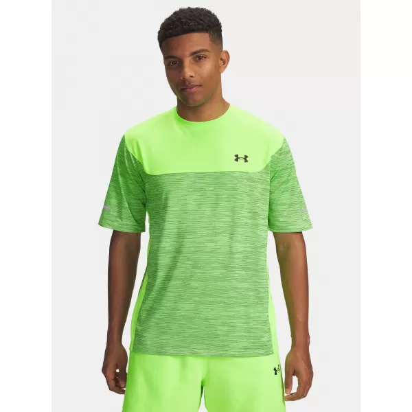  Tricou pentru bărbați UNDER ARMOUR UA TECH UTILITY SS VERDE 