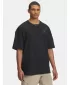 Tricou pentru bărbați UNDER ARMOUR UA HWT WOVEN LABEL SS 6005668-001 NEGRU