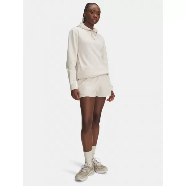  Pantaloni scurți de damă UNDER ARMOUR UA RIVAL TERRY SHORT 1389657-783 MARO 