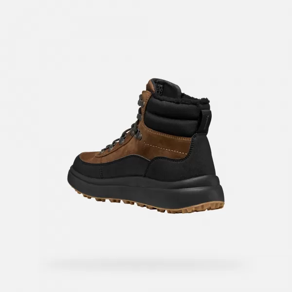  Pantofi pentru bărbați GEOX GRANITO + GRIP B A G011188 MARO ÎNCHIS 