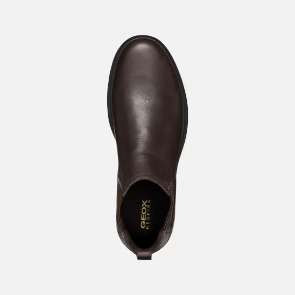  Pantofi pentru bărbați GEOX SPHERICA EC1 G006535 MARO ÎNCHIS 