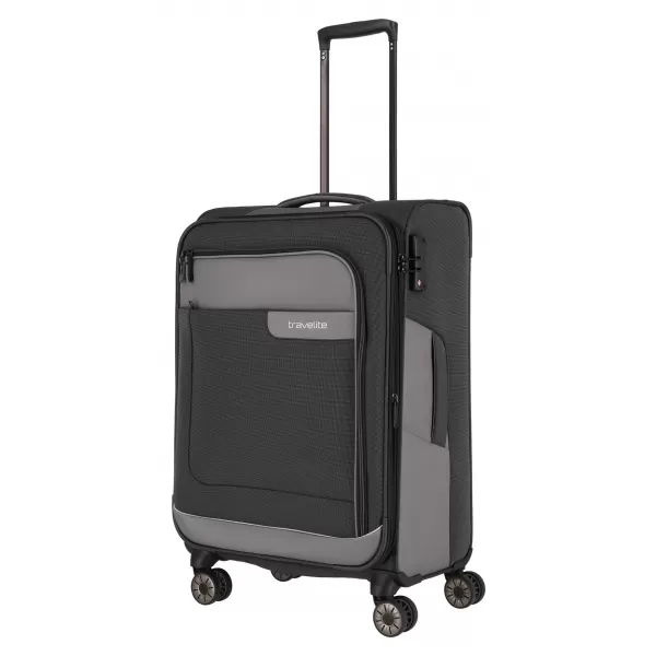  Valiză TRAVELITE VIIA 4W M ANTRACIT 