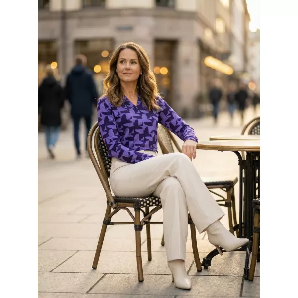  Tricou pentru femei ALTISPORT GINA VIOLET 
