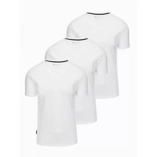  Cămașă pentru bărbați OMBRE Z100 ALB/ALB/ALB 