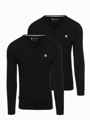 Set de bărbați OMBRE Z103 NEGRU/NEGRU