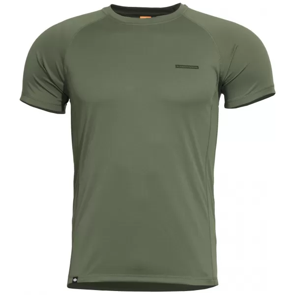  tricou PENTAGON BODYSHOCK MK2 QUICK DRY T-SHIRT K09003 VERDE MĂSLINIU 