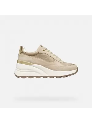 Adidași de damă GEOX SPHERICA EC13 G009316 CREMOS