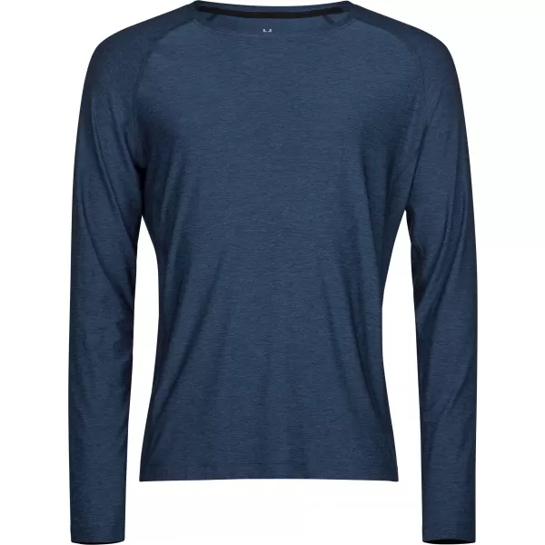  Tricou pentru bărbați TEE JAYS | TJ 7022 BLEUMARIN MELANGE 