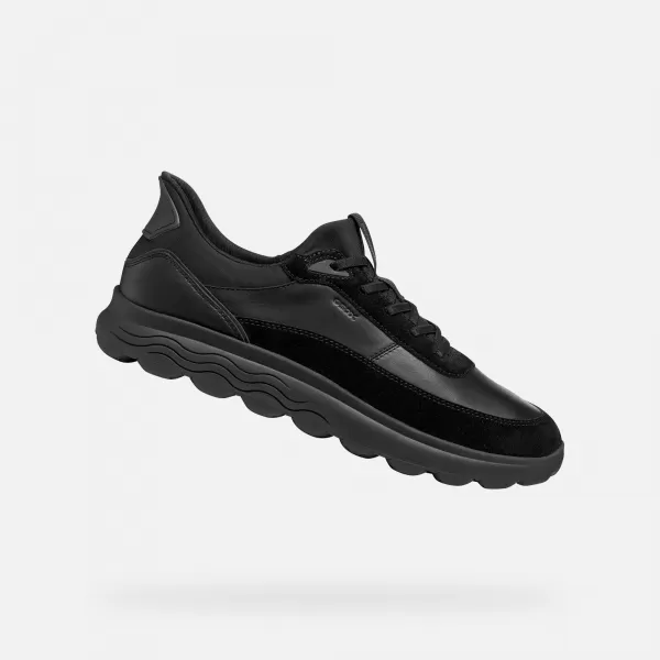  Adidași pentru bărbați GEOX SPHERICA PLUS G011482 NEGRU 