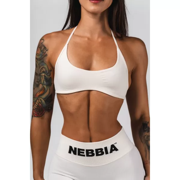  Sutien sport cu ridicare fără cusături FLOW SEAMLESS 495 CREAM Nebbia 