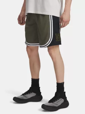 Pantaloni scurți pentru bărbați UNDER ARMOUR UA M COURTSIDE SHORT 6004087-390 VERDE