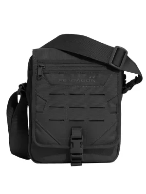 Sac PENTAGON MESSENGER SHOULDER BAG K16087 NEGRU