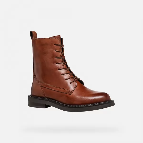  Botine de dama GEOX G004555 MARO DESCHIS 