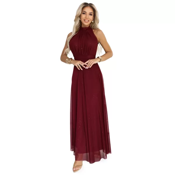  Rochie NUMOCO 636-1 BURGUNDIA 