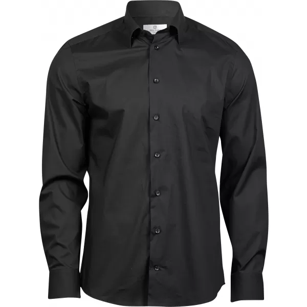  Cămașă pentru bărbați TEE JAYS | TJ 4024 NEGRU 