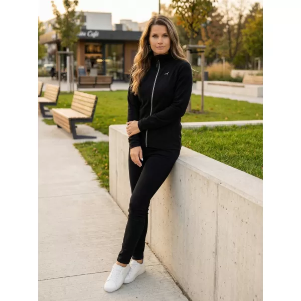  Hanorac de dama ALTISPORT ESEFA NEGRU 