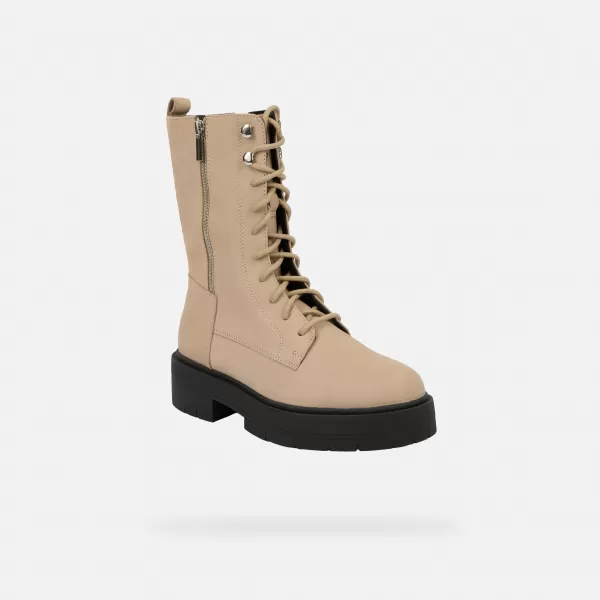  Pantofi de dama GEOX SPHERICA EC7 G015003 BEJ 