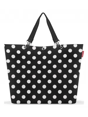 Geantă de mână REISENTHEL SHOPPER XL PUNCTE ALBE