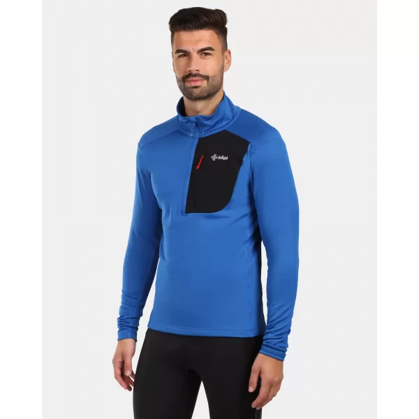  Hanorac pentru bărbați din fleece KILPI VIGO-M ZM0207KI ALBASTRU ÎNCHIS 