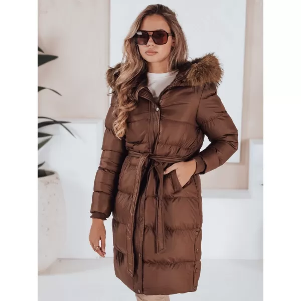  Palton de damă DSTREET TY5009 MARO 