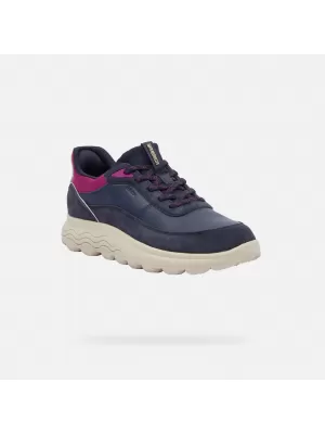 Adidași de damă GEOX SPHERICA PLUS FAST IN G009589 ALBASTRU ÎNCHIS