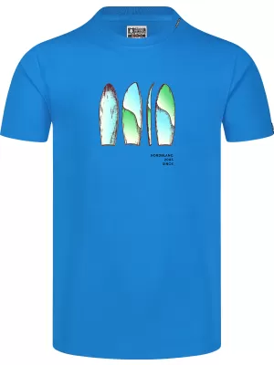 Cămaşă NORDBLANC ALOHA NBSMT8156 ALBASTRU