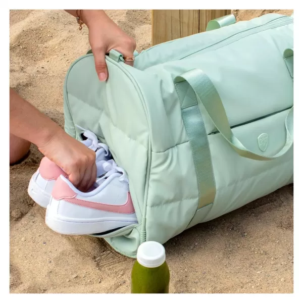  Holdall HEYS Puffer Duffel Bag VERDE SALVIE 