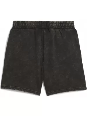 Pantaloni scurți de damă PUMA ESS ELEVATED WASH HIGH-WAIST SHORTS 5" TR 68810501 PUMA NEGRU