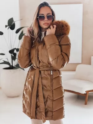 Geacă pentru doamne DSTREET TY4925 CARAMEL