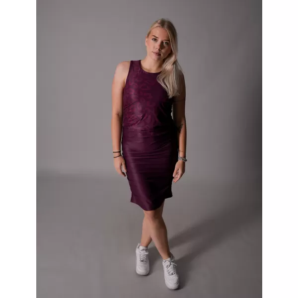  Rochie premium dama ALTISPORT VOJ/ALW047SAT03 VIN ROȘU 