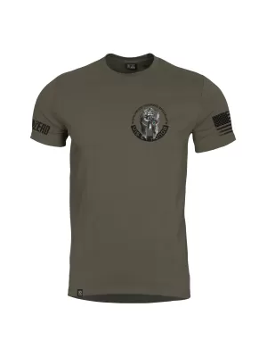 tricou PENTAGON AGERON VIS ET HONOR K09012 MARO GRI