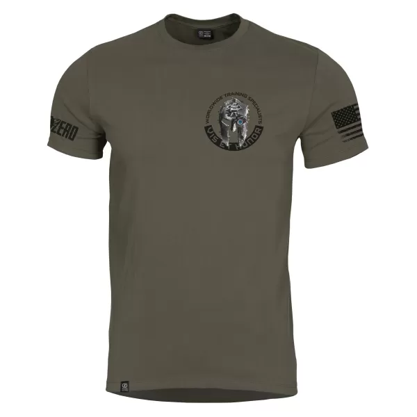  tricou PENTAGON AGERON VIS ET HONOR K09012 MARO GRI 