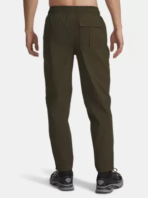 Pantaloni sport pentru bărbați UNDER ARMOUR UA UNSTPBLE WOVEN TX TAPER 6003865-308 VERDE