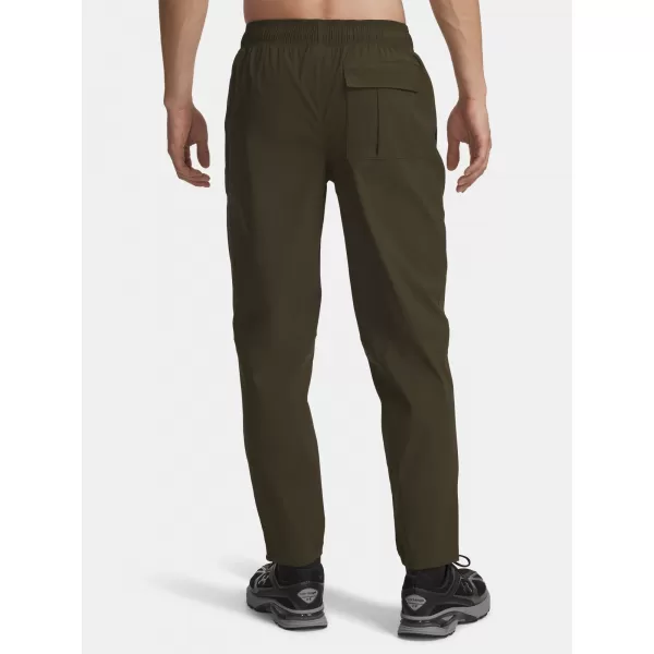  Pantaloni sport pentru bărbați UNDER ARMOUR UA UNSTPBLE WOVEN TX TAPER 6003865-308 VERDE 