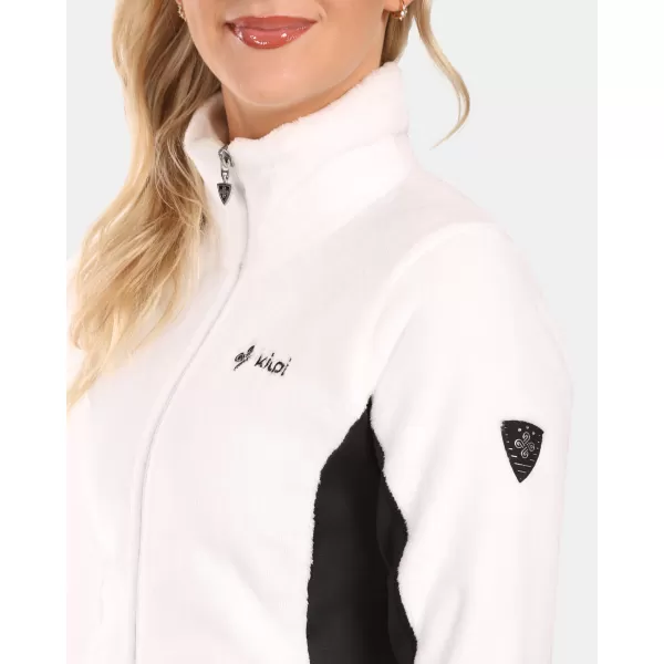  Hanorac de damă din fleece KILPI SKATHI-W ZL0206KI ALB 