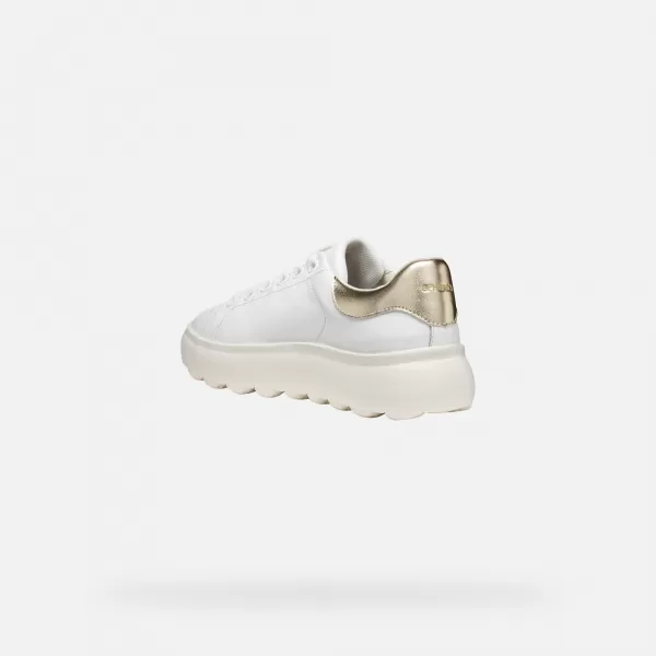  Adidași de damă GEOX SPHERICA EC4.1 G009314 ALB 