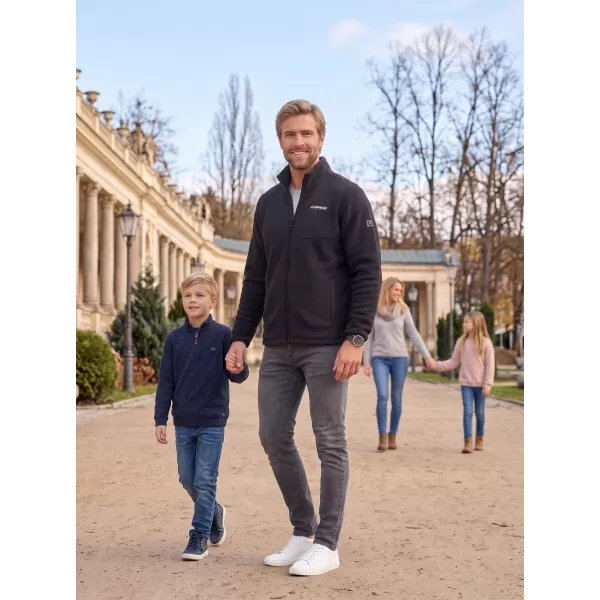  Hanorac pentru bărbați ALTISPORT OMAL NEGRU 