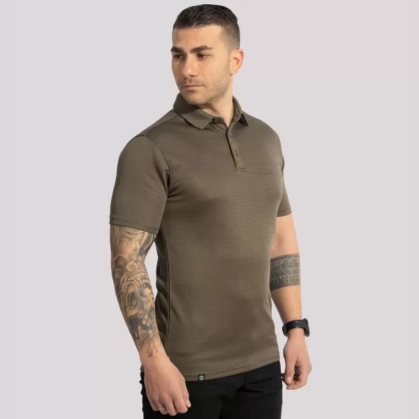  Tricou pentru bărbați cu guler PENTAGON VANQUISH POLO SHIRT K09048 ALB 