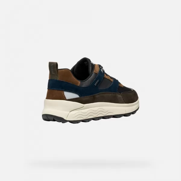  Adidași pentru bărbați GEOX SPHERICA 4X4 B ABX G011290 MARO ÎNCHIS 