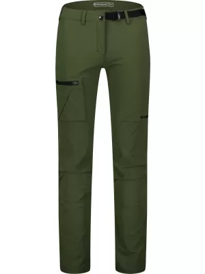 Pantaloni în aer liber pentru femei NORDBLANC OPAL NBSPL8193 ZIUA VERDE