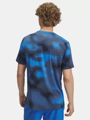 Tricou pentru bărbați UNDER ARMOUR VANISH ENERGY PRINTED SS 1383974-402 ALBASTRU