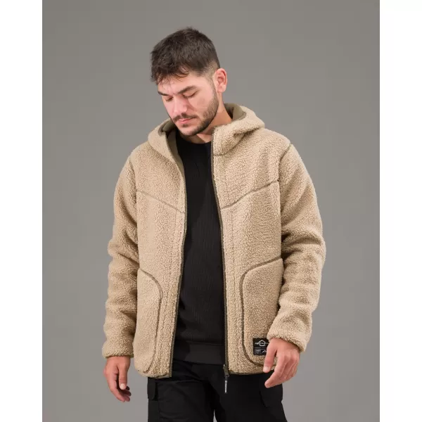  Hanorac fleece PENTAGON IANOS SHERPA 2 K09057 RAL7013/NEGRU 