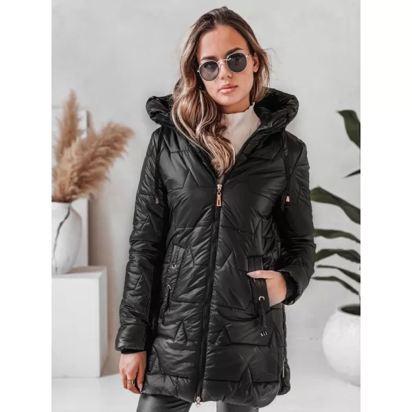  Geacă pentru doamne DSTREET TY5089 NEGRU 
