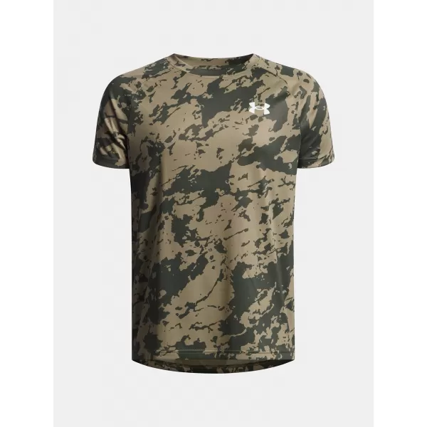  Tricou băieți UNDER ARMOUR UA TECH 2.0 SS 1363284-392 VERDE 