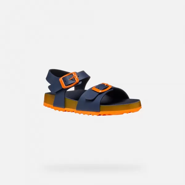  Sandale pentru baieti GEOX GHITA J558LC0003WC0659 ALBASTRU ÎNCHIS 