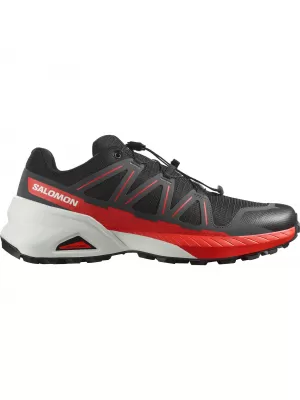 Pantofi pentru bărbați SALOMON SPEEDCROSS PEAK NEGRU/ASFALT/ROSU APRINS