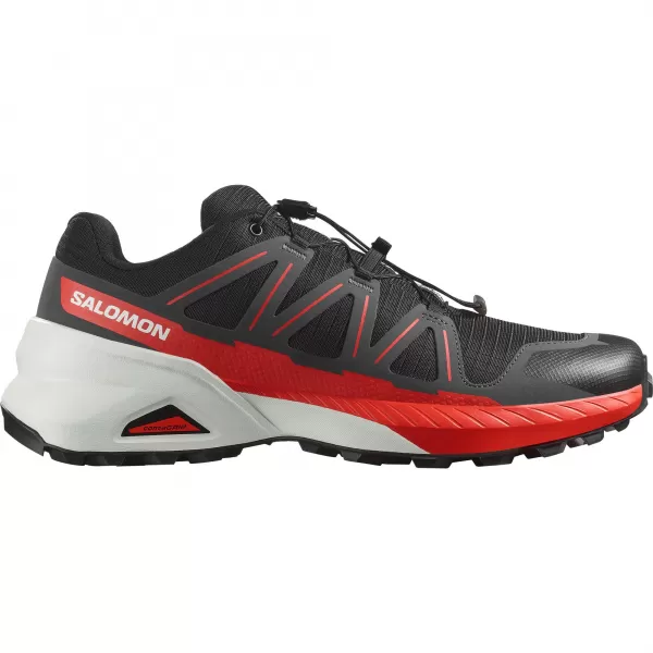  Pantofi pentru bărbați SALOMON SPEEDCROSS PEAK NEGRU/ASFALT/ROSU APRINS 