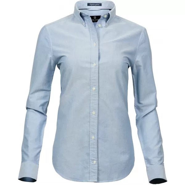  Cămașă de damă TEE JAYS | TJ 4001 ALBASTRU DESCHIS 